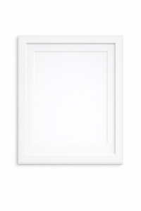 Classic White Frame – Timeless Wall Décor
