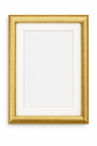 Premium Golden Frame – Elegant Wall Décor