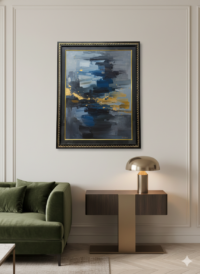 Modern Art Statement Frame