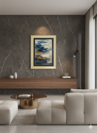 Abstract Wood Accent Frame