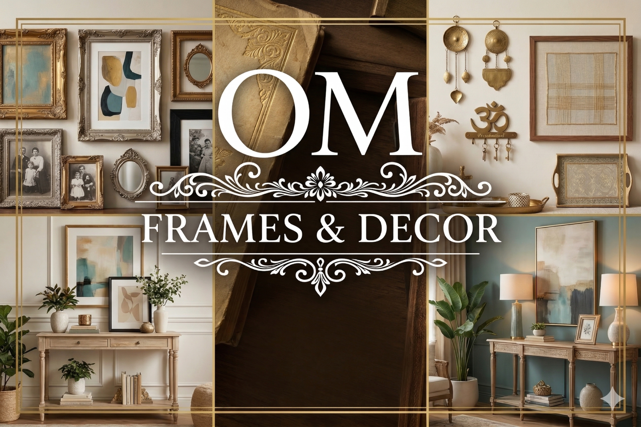 OM Frames & Decor | Premium Custom Framing & Luxury Home Interio
