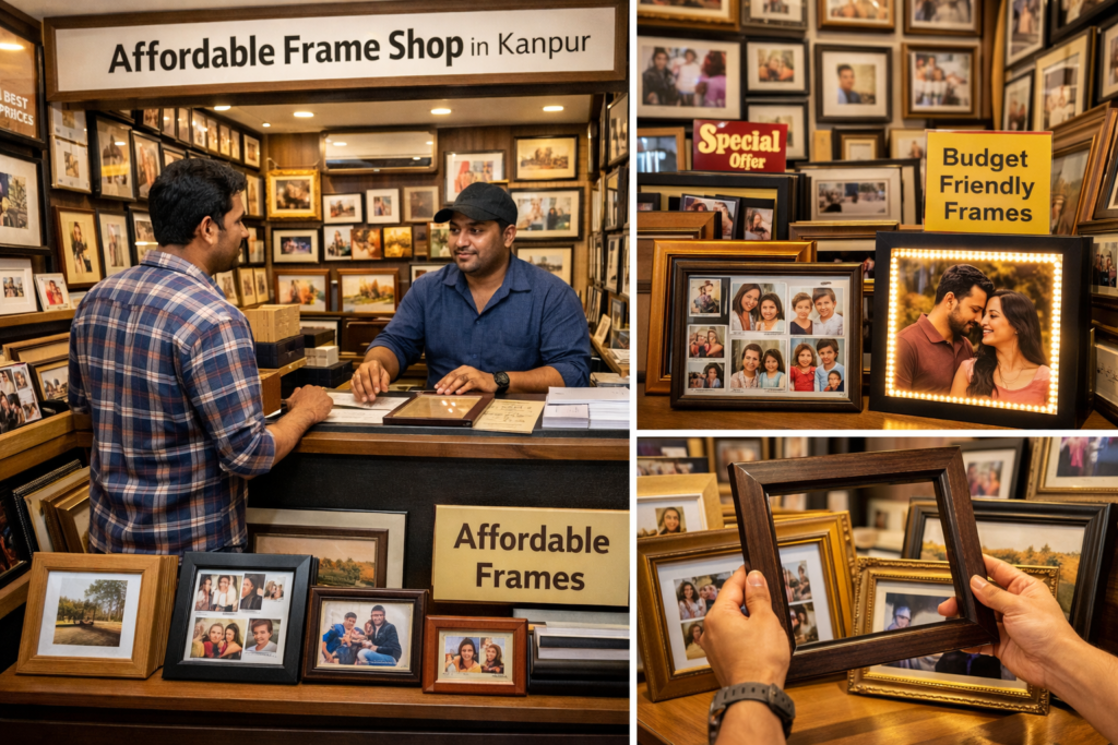 OMFrame Shop in Kanpur | Affordable & Custom Photo Frames