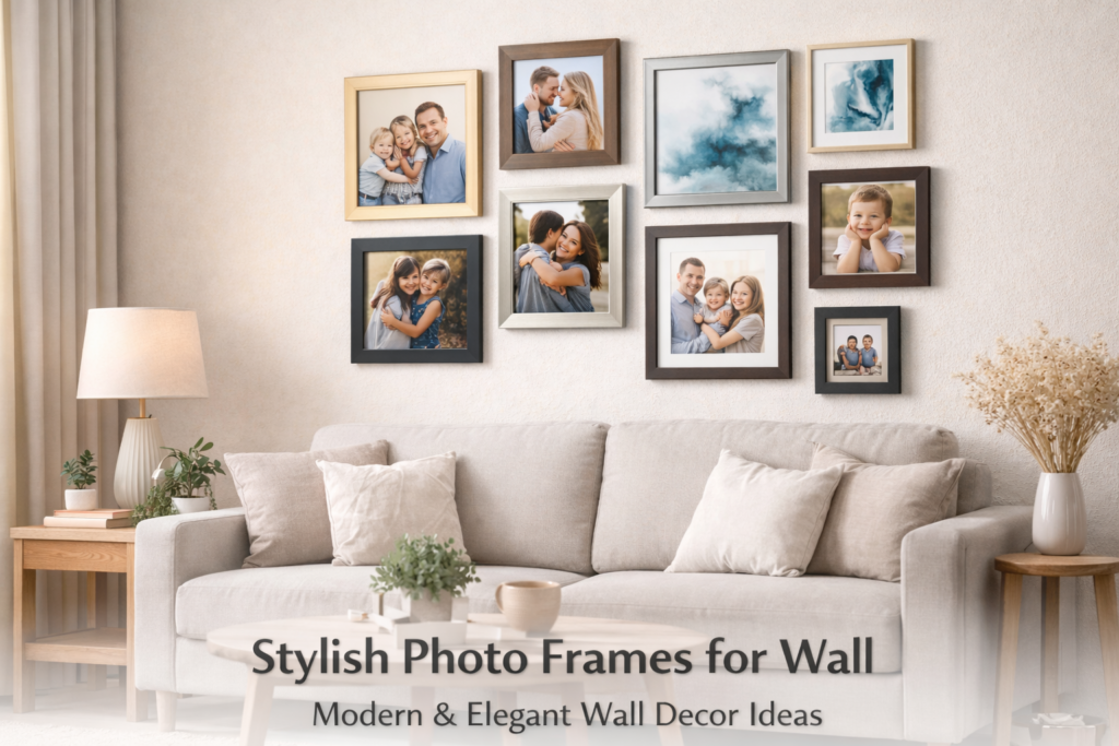 Stylish Photo Frames for Wall – Modern & Elegant Wall Decor Ideas
